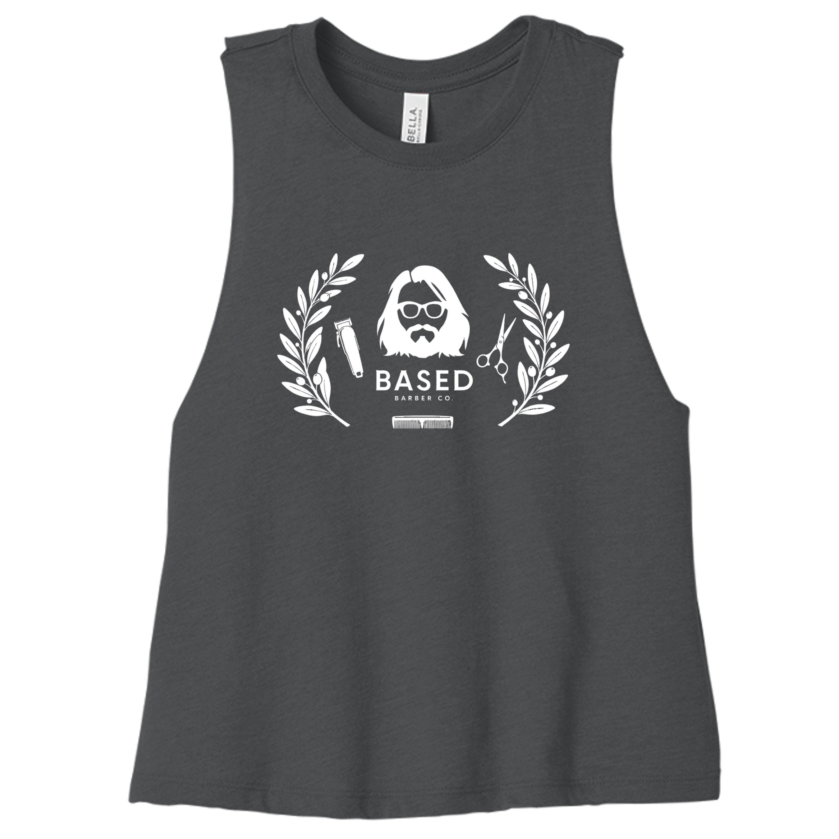 DARK GRY HEATHER - 6682 - FRONT